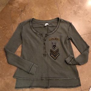 Free people military thermal